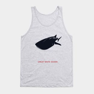 Great white shark Tank Top